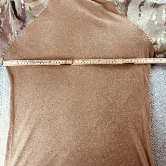 Tru-Spec Multicam/Coyote 1/4 Zip - Cordura Combat Shirt - Size Medium Regular - Picture 9 of 11